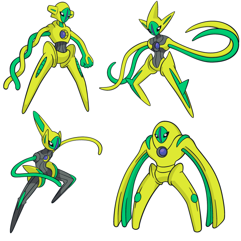 Shiny Deoxys (All Forms)