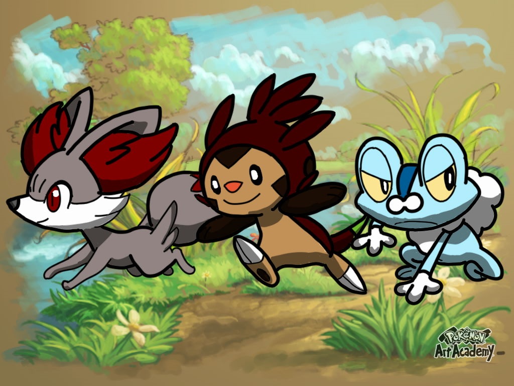Shiny Kalos Starters